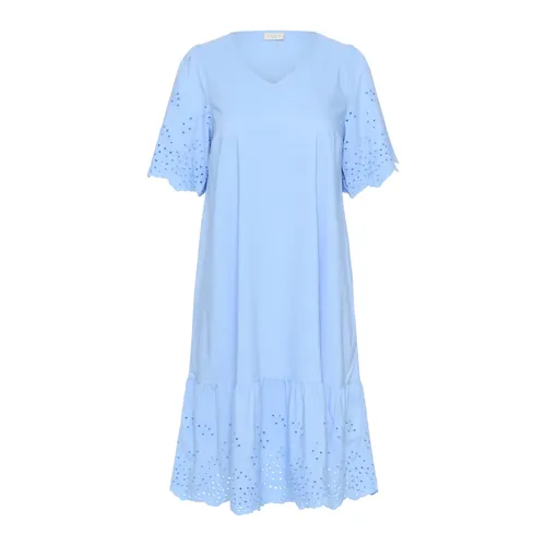 Dresses > Day Dresses > Midi Dresses - - Kaffe Curve - Modalova