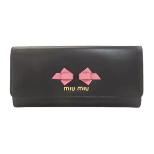 Pre-owned > Pre-owned Accessories > Pre-owned Wallets - - Miu Miu Pre-owned - Modalova