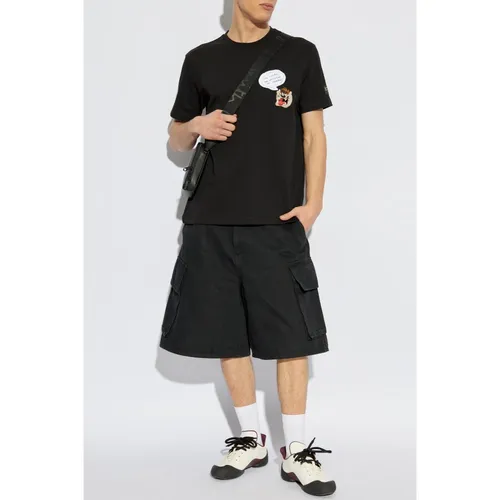 Iceberg - Tops > T-Shirts - Black - Iceberg - Modalova