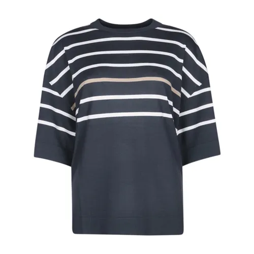 Knitwear > Round-neck Knitwear - - Brunello Cucinelli - Modalova