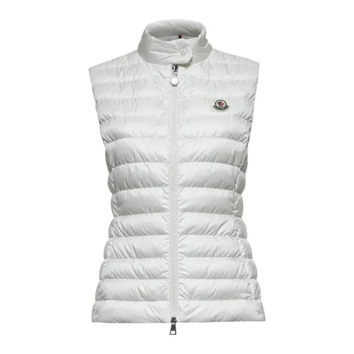 Moncler - Jackets > Vests - Beige - Moncler - Modalova