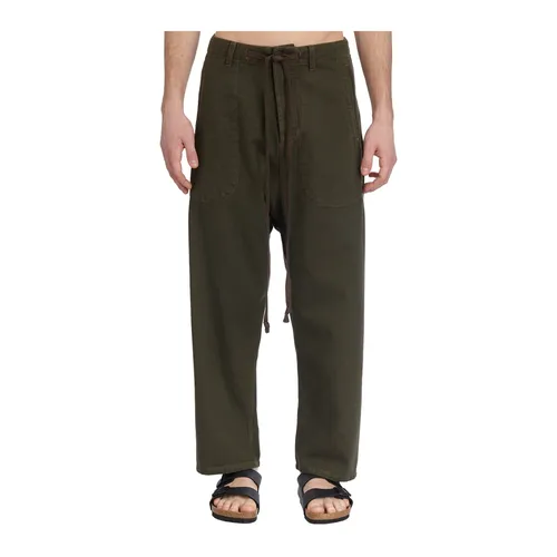 Trousers > Straight Trousers - - UMA Wang - Modalova