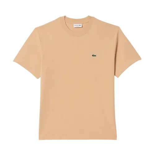 Lacoste - Tops > T-Shirts - Beige - Lacoste - Modalova