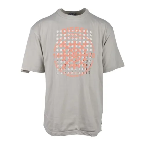 Diesel - Tops > T-Shirts - Gray - Diesel - Modalova