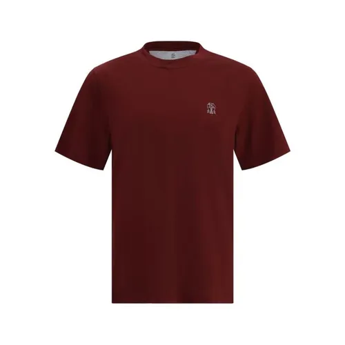 Tops > T-Shirts - - Brunello Cucinelli - Modalova