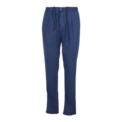 Trousers > Slim-fit Trousers - - Kiton - Modalova