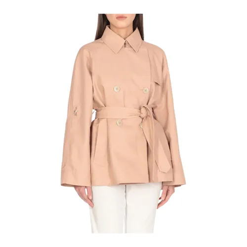 Fay - Coats > Trench Coats - Pink - Fay - Modalova