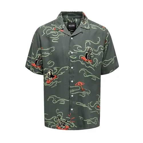 Shirts > Short Sleeve Shirts - - Only & Sons - Modalova