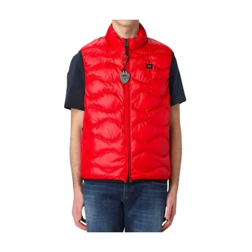 Blauer - Jackets > Vests - Red - Blauer - Modalova
