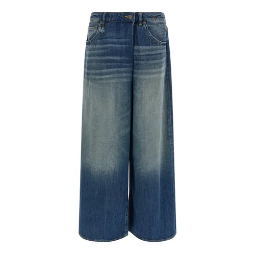 R13 - Jeans > Wide Jeans - Blue - R13 - Modalova