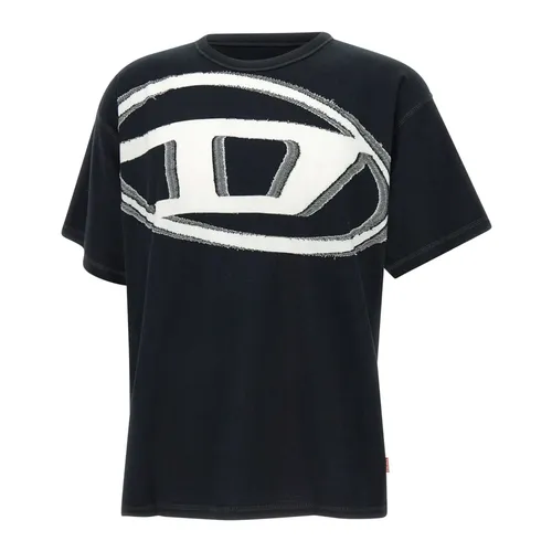 Diesel - Tops > T-Shirts - Black - Diesel - Modalova