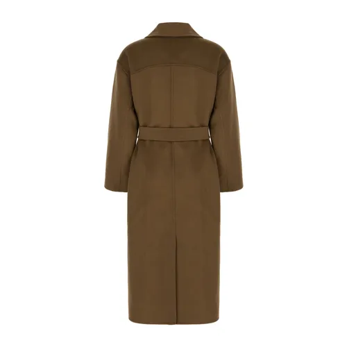 Coats > Belted Coats - - The Dynamis Studio - Modalova