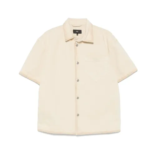 Shirts > Short Sleeve Shirts - - 7 For All Mankind - Modalova