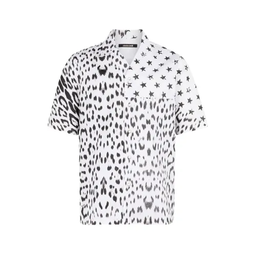 Shirts > Short Sleeve Shirts - - Roberto Cavalli - Modalova