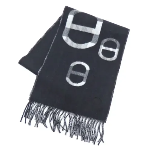 Pre-owned > Pre-owned Accessories > Pre-owned Scarves - - Hermès Vintage - Modalova