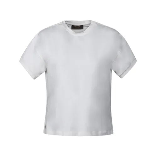 Moorer - Tops > T-Shirts - White - Moorer - Modalova
