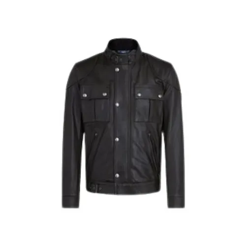 Jackets > Leather Jackets - - Belstaff - Modalova