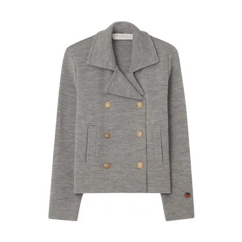 Busnel - Jackets > Blazers - Gray - Busnel - Modalova