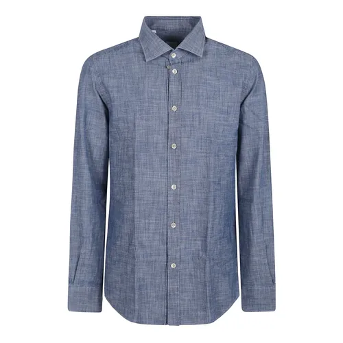 Shirts > Denim Shirts - - Eleventy - Modalova