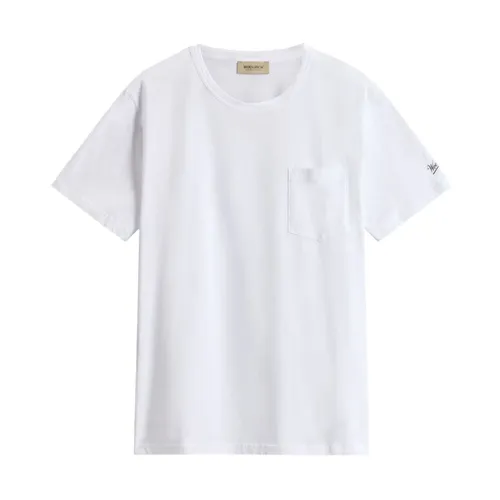 Tops > T-Shirts - - Woolrich - Modalova