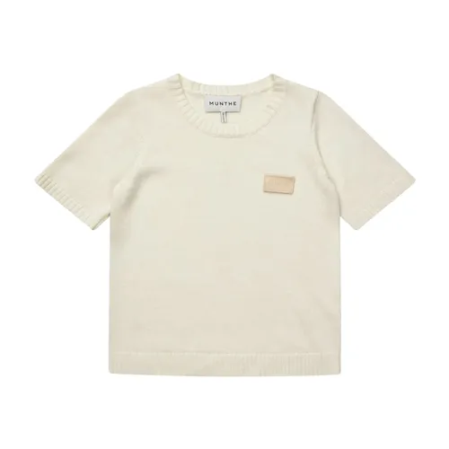 Munthe - Tops > T-Shirts - Beige - Munthe - Modalova