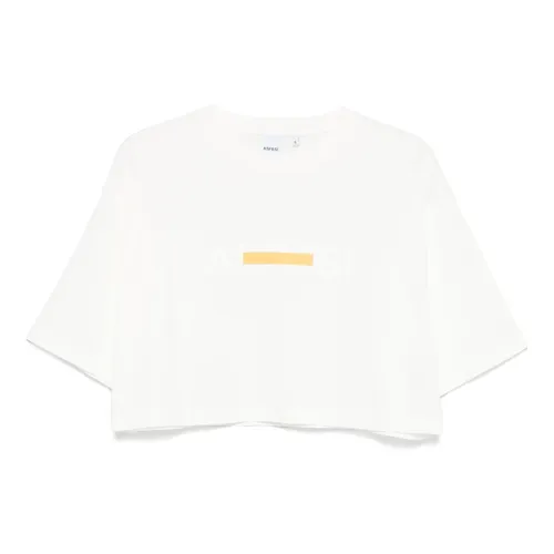 Aspesi - Tops > T-Shirts - Beige - Aspesi - Modalova