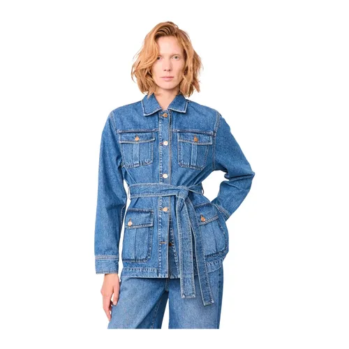 Jackets > Denim Jackets - - Officine Générale - Modalova