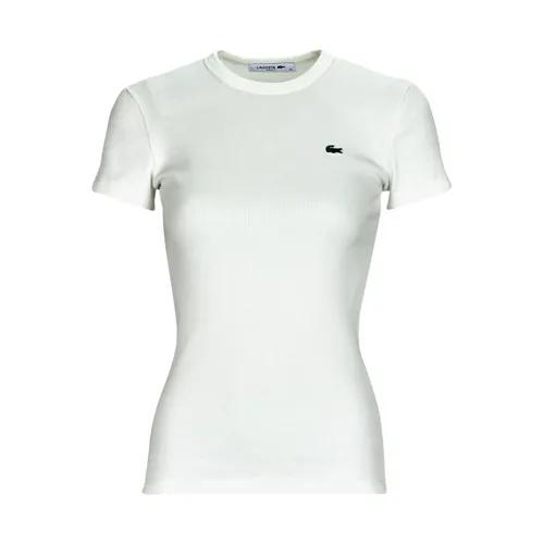 Lacoste - Tops > T-Shirts - White - Lacoste - Modalova