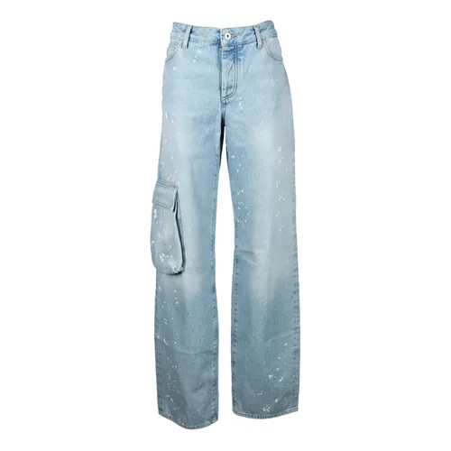 Jeans > Wide Jeans - - Off White - Modalova