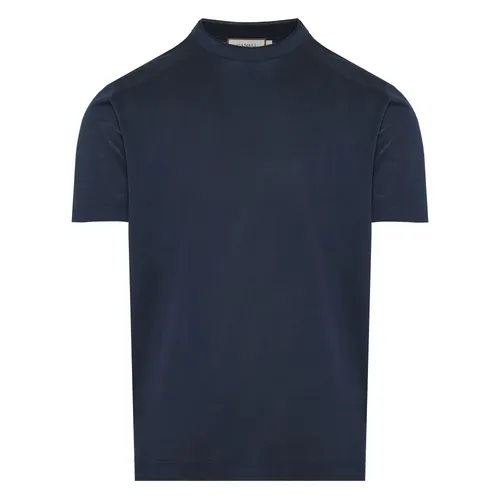 Canali - Tops > T-Shirts - Blue - Canali - Modalova
