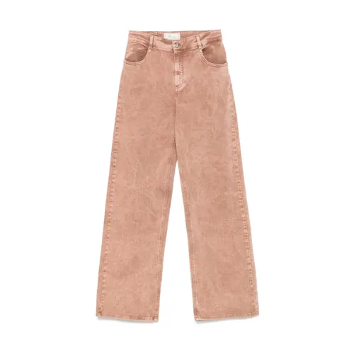 Trousers > Straight Trousers - - Blumarine - Modalova