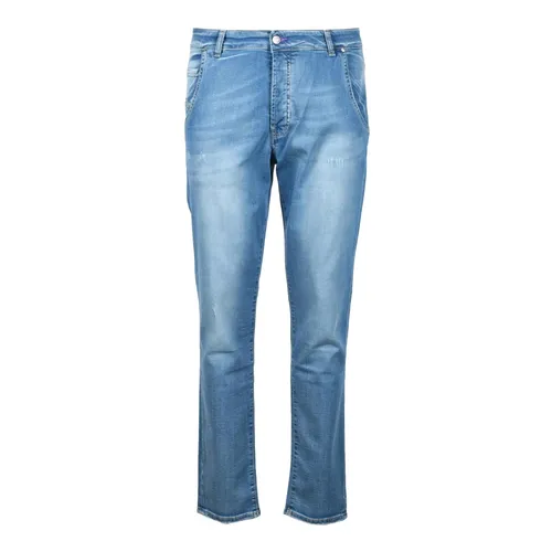 Jeans > Slim-fit Jeans - - Daniele Alessandrini - Modalova