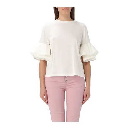 Liu Jo - Tops > T-Shirts - White - Liu Jo - Modalova