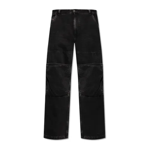 Jeans > Wide Jeans - - Diesel - Modalova