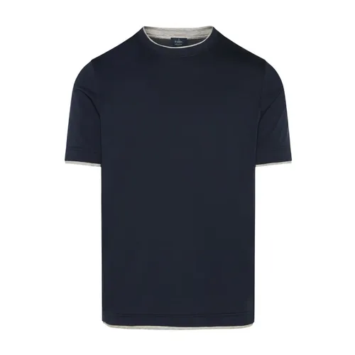 Barba - Tops > T-Shirts - Blue - Barba - Modalova