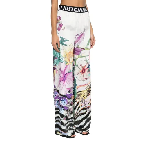 Trousers > Wide Trousers - - Just Cavalli - Modalova