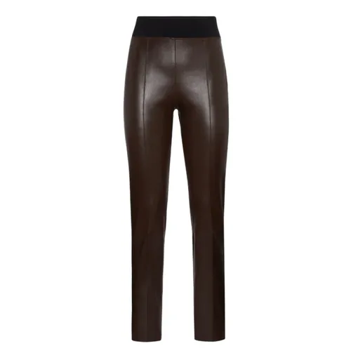 Trousers > Leather Trousers - - Brunello Cucinelli - Modalova
