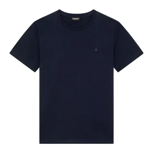 Dondup - Tops > T-Shirts - Blue - Dondup - Modalova
