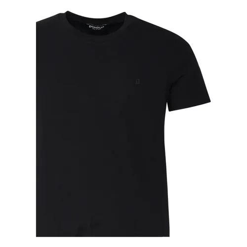 Dondup - Tops > T-Shirts - Black - Dondup - Modalova