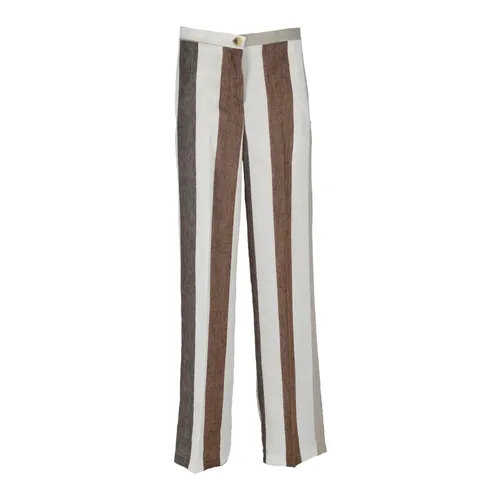 Trousers > Straight Trousers - - ViCOLO - Modalova