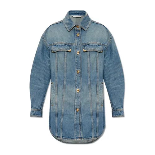 Blouses & Shirts > Denim Shirts - - Palm Angels - Modalova