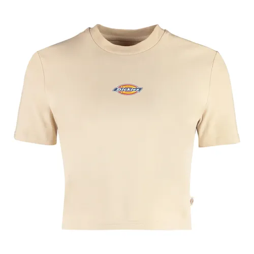 Dickies - Tops > T-Shirts - Beige - Dickies - Modalova