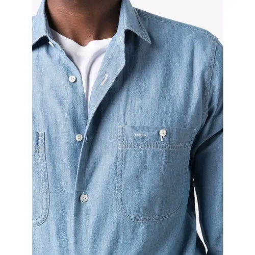Shirts > Denim Shirts - - Aspesi - Modalova