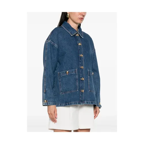 Jackets > Denim Jackets - - Anine Bing - Modalova