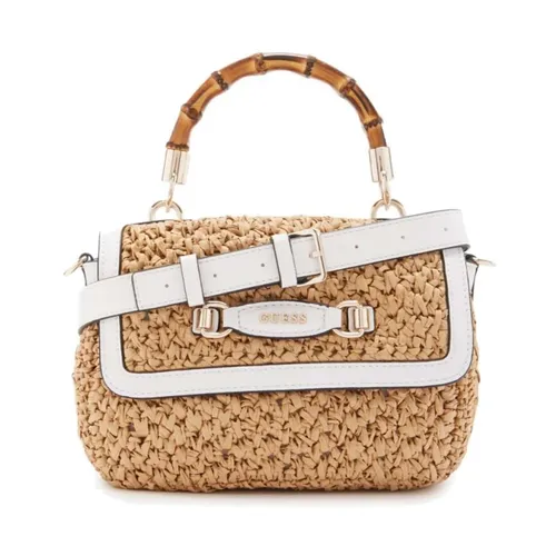 Guess - Bags > Handbags - Brown - Guess - Modalova