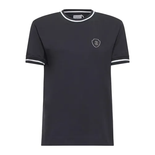 Tops > T-Shirts - - Brunello Cucinelli - Modalova