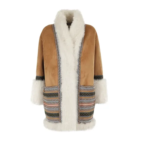 Jackets > Faux Fur & Shearling Jackets - - Bazar Deluxe - Modalova