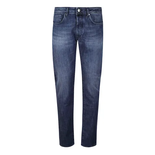 Jeans > Slim-fit Jeans - - Incotex - Modalova