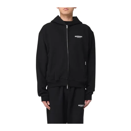 Sweatshirts & Hoodies > Zip-throughs - - Represent - Modalova