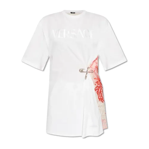 Versace - Tops > T-Shirts - White - Versace - Modalova